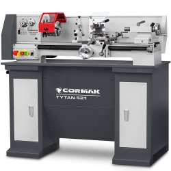 Conventional Universal Lathe CORMAK TYTAN 220x750S VARIO 230V | Precision Bench Metal Lathe | CORMAK