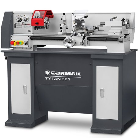Conventional Universal Lathe CORMAK TYTAN 220x750S VARIO 230V | Precision Bench Metal Lathe | CORMAK