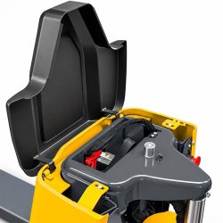 Elektryczny wózek paletowy Q20-6 z kółkami bocznymi 2000kg Li-Ion  (podnoszenie i jazda elektryczna)