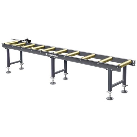 Roller Conveyor 3m with Length Stop CORMAK | Precision Roller Track | CORMAK