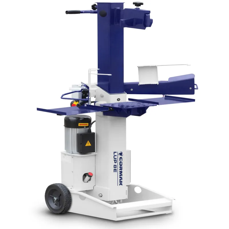 Houtkloofmachine 8 ton LUP8E 230V + kruiswig - Aanbieding!