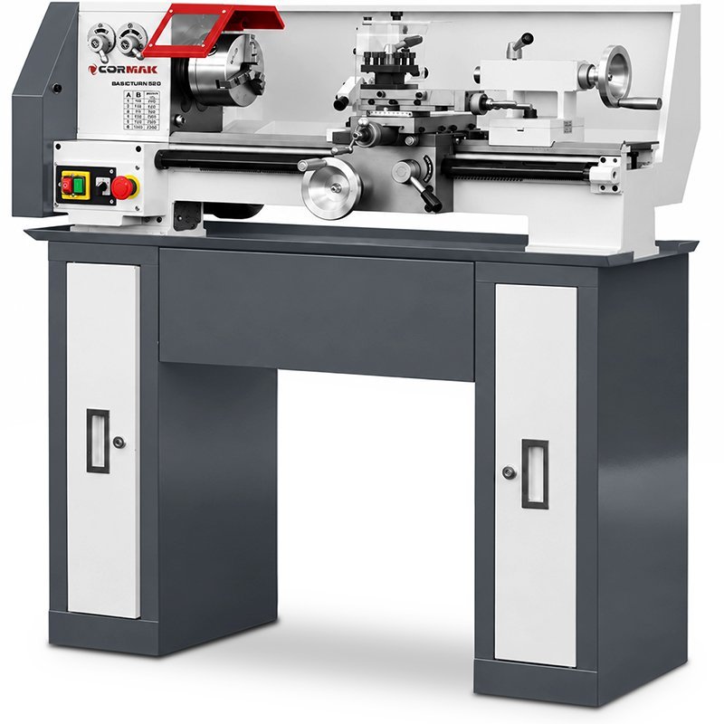 Conventional Universal Lathe CORMAK TYTAN 220x750S VARIO 230V | Precision Bench Metal Lathe | CORMAK