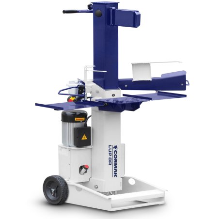Vertical Log Splitter 8 Ton CORMAK LUP8E 400V + Cross Wedge | Hydraulic Wood Splitter | CORMAK