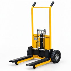Wózek transportowy WLT-T z kołami pneumatycznymi (udźwig 200kg, podnoszenie 900mm)