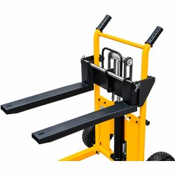 Wózek transportowy WLT-T z kołami pneumatycznymi (udźwig 200kg, podnoszenie 900mm)