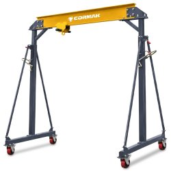 Mobile Gantry Crane CORMAK PK2 2T 2000kg Heavy-Duty | CORMAK