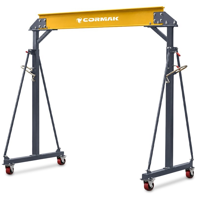 Mobile Gantry Crane CORMAK PK2 2T 2000kg Heavy-Duty | CORMAK
