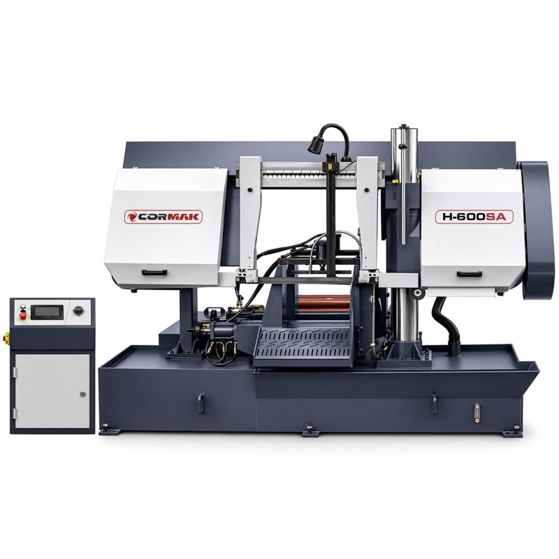 Automatic Double-Column Metal Bandsaw CORMAK H500SA | Heavy-Duty Industrial Cutting Machine | CORMAK