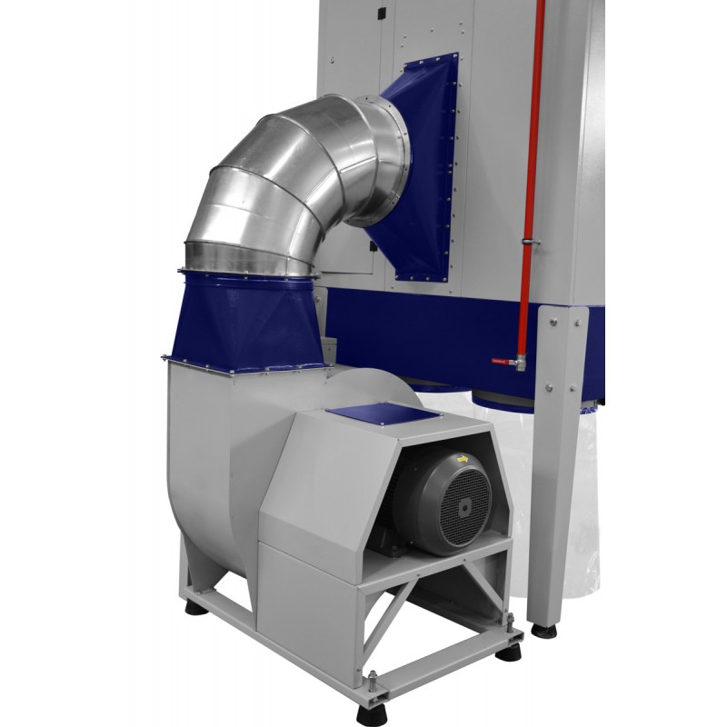 Industrial Chip and Dust Extractor CORMAK DCV26100 Vibra Motor 26,100 m³/h | CORMAK