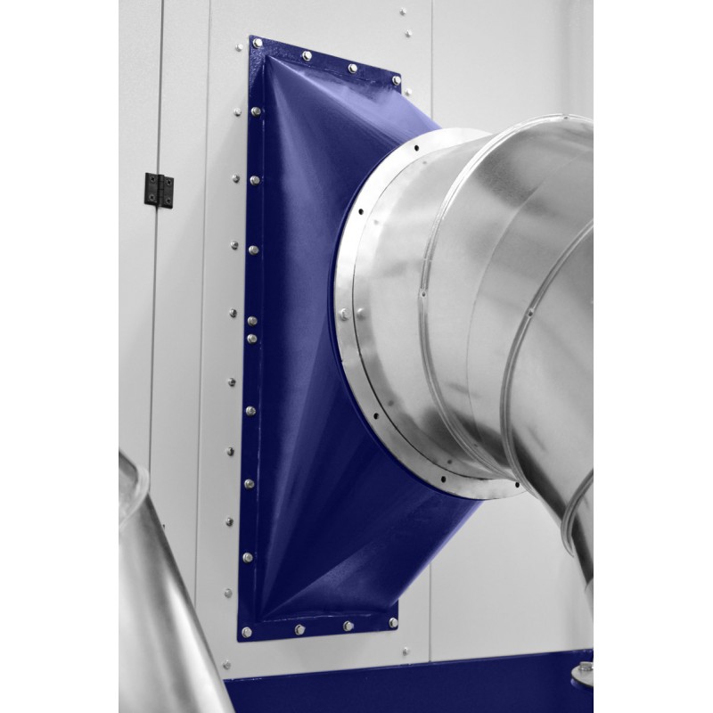 Industrial Chip and Dust Extractor CORMAK DCV30450 Vibra Motor 30,450 m³/h | CORMAK