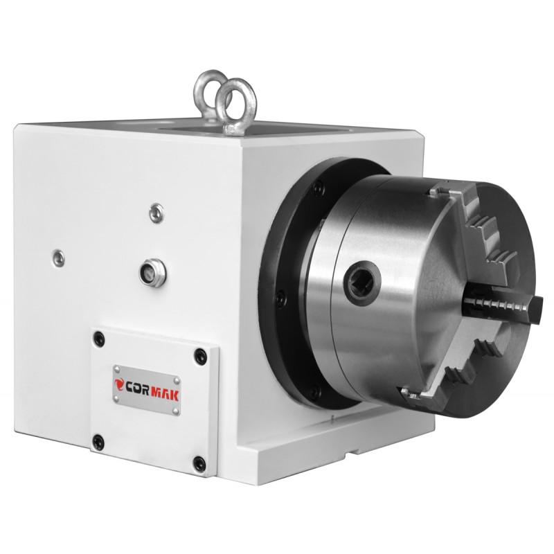 4th Axis CNC Rotary Indexer with Tailstock CORMAK | Precision CNC Machining | CORMAK
