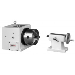 4th Axis CNC Rotary Indexer with Tailstock CORMAK | Precision CNC Machining | CORMAK