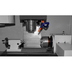 4th Axis CNC Rotary Indexer with Tailstock CORMAK | Precision CNC Machining | CORMAK