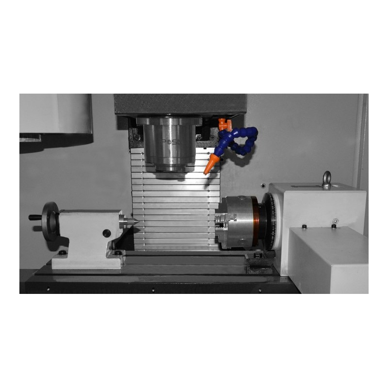 4th Axis CNC Rotary Indexer with Tailstock CORMAK | Precision CNC Machining | CORMAK