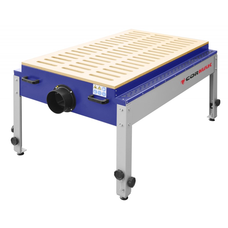 Downdraft Table CORMAK DT1500W for Woodworking | CORMAK