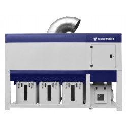 Industrial Wood Dust and Chip Extractor CORMAK DCV11300 TC VIBER | Central Extraction System | CORMAK