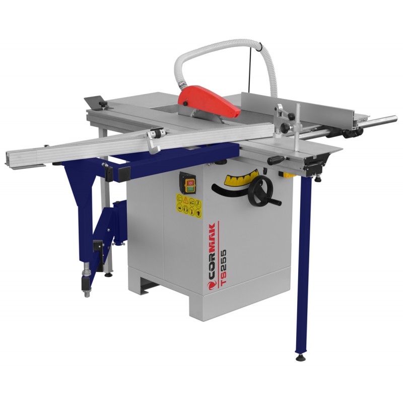 Table Saw CORMAK TS255 400V | Industrial Precision Wood Cutting Machine | CORMAK
