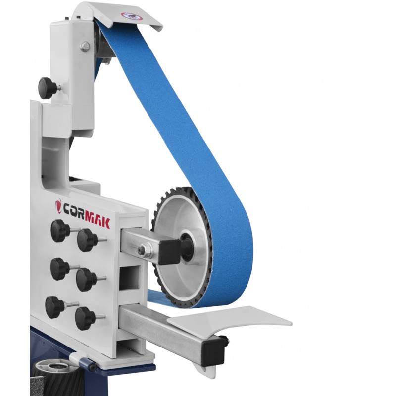 Universal Belt Grinding Machine for Metal CORMAK STU75 | Industrial Belt Grinder | CORMAK
