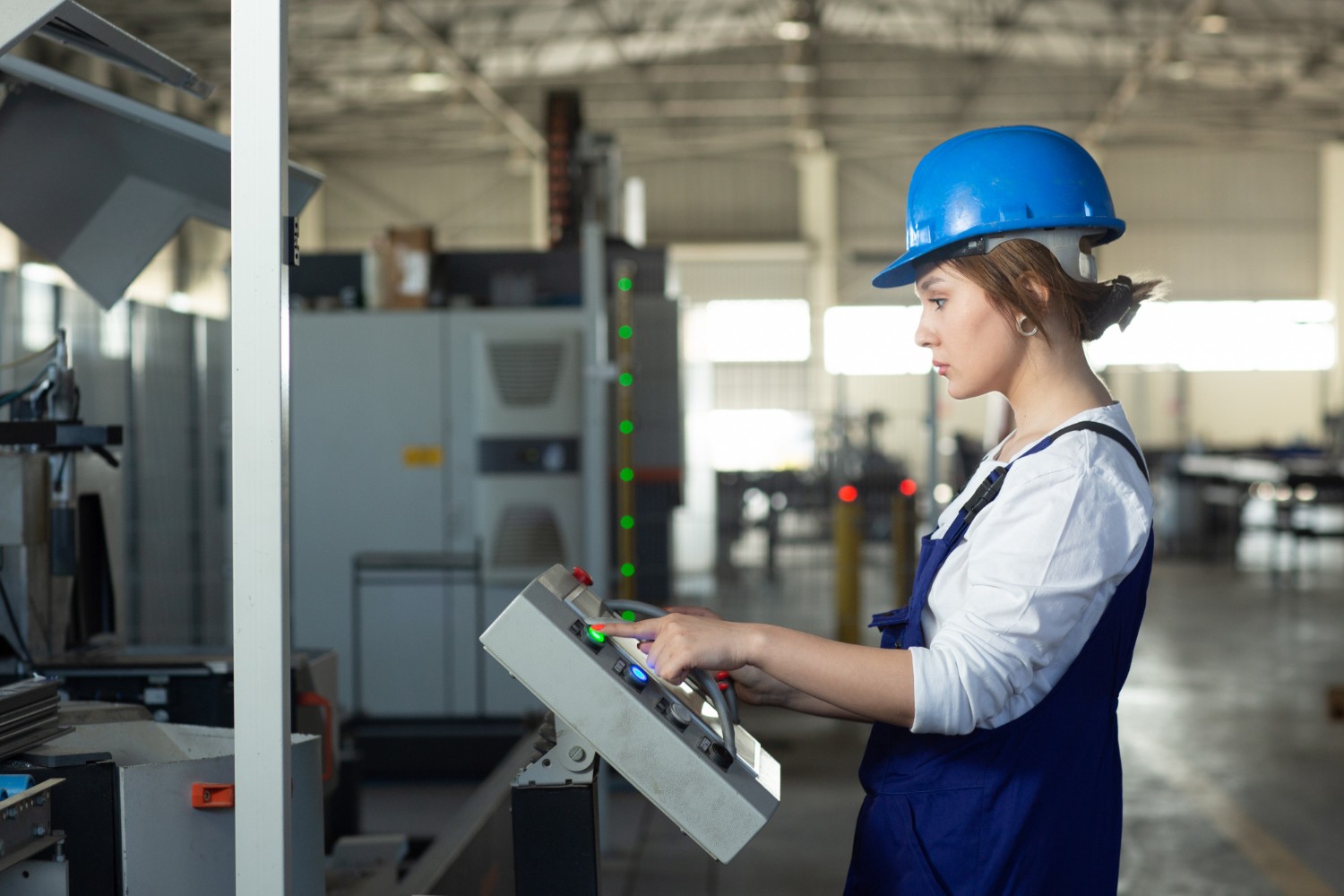 Hoe verloopt de productie van industriële machines?