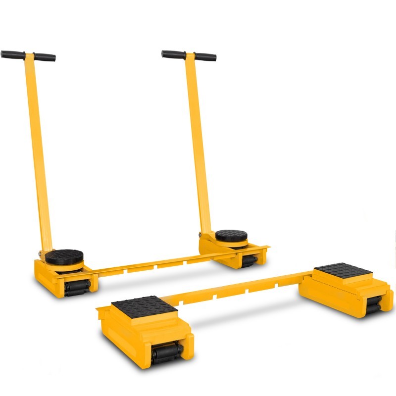 Verplaatsing van productielijnen – hoe gebruik je transportrollen bij het verplaatsen van zware machines