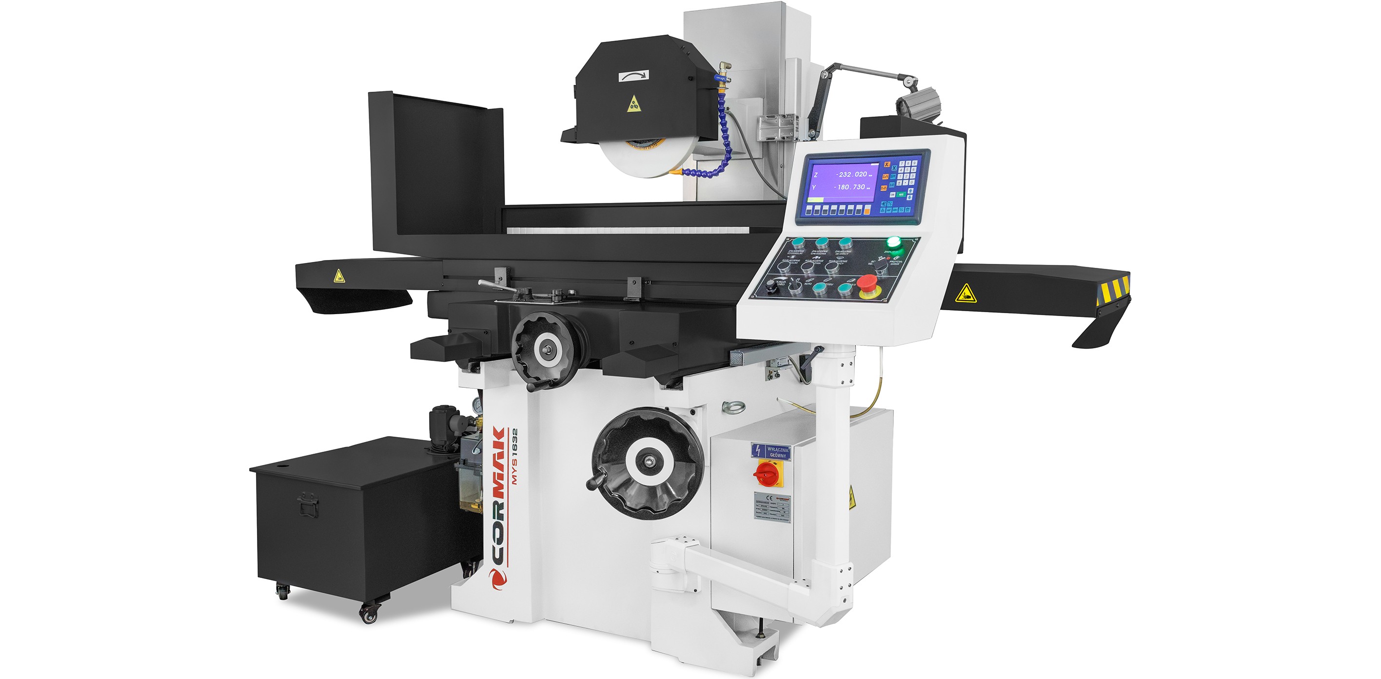 Halfautomatische vlakschuurmachines