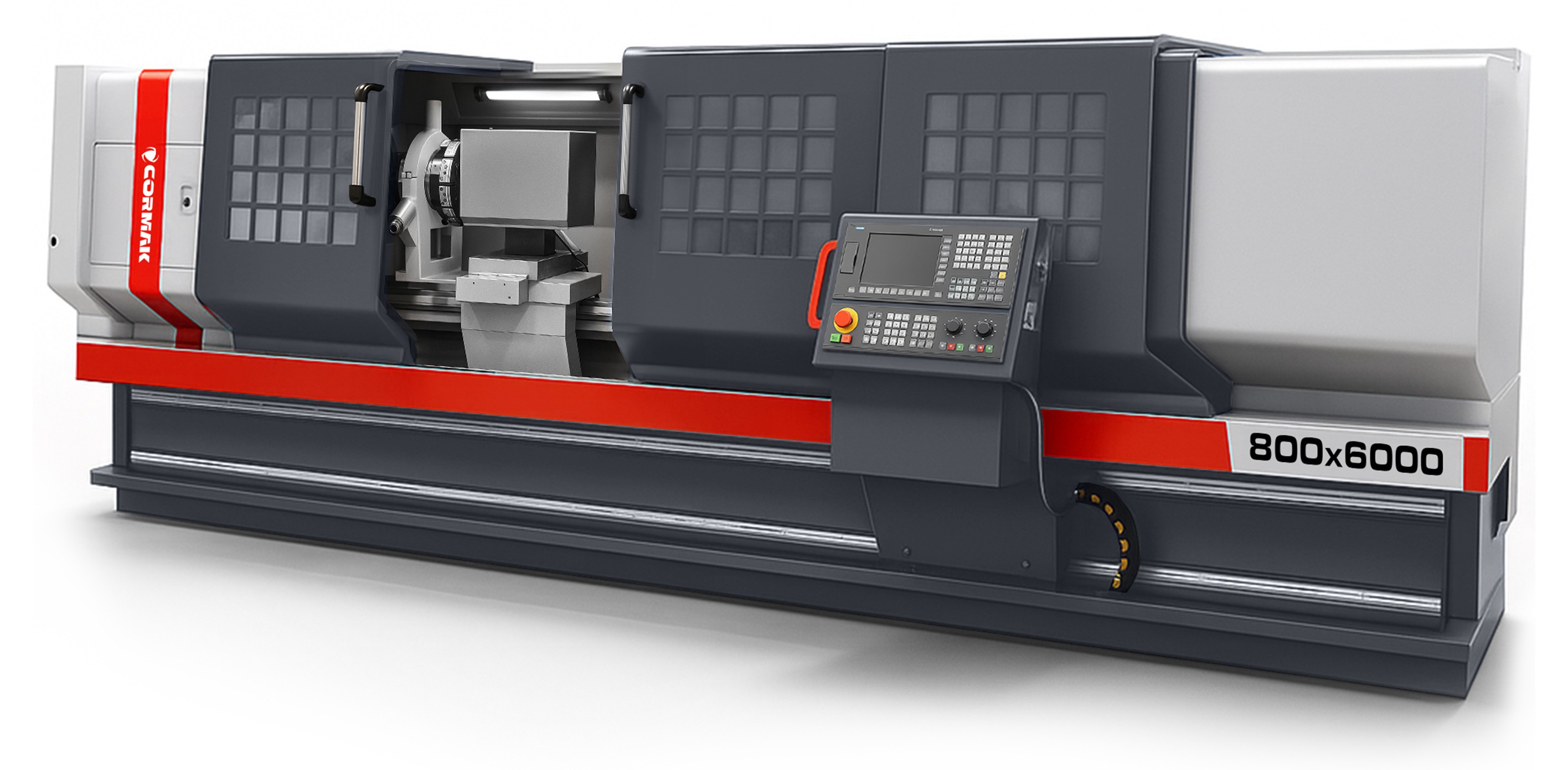 Draaidiameter van meer dan 500 mm